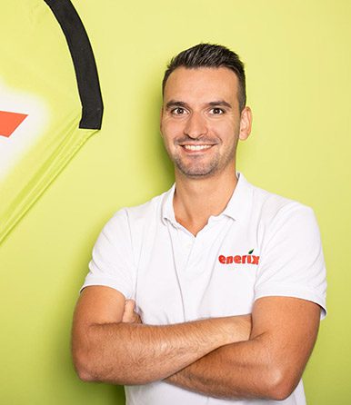 Benjamin Kosanovic von enerix Memmingen